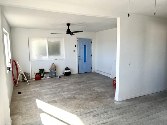 407 E Maloney Ave, Gallup, NM 87301 - view of patio / terrace with a ceiling fan