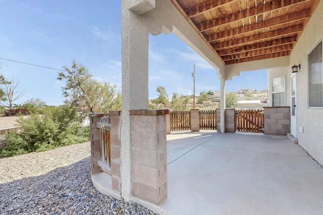 view of patio