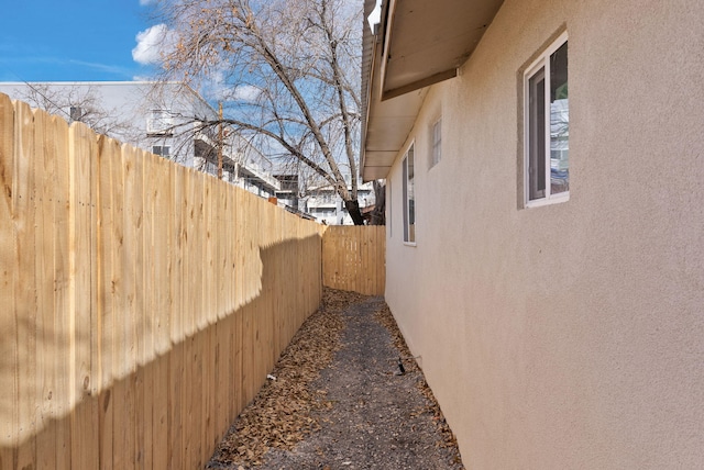 view of side of home