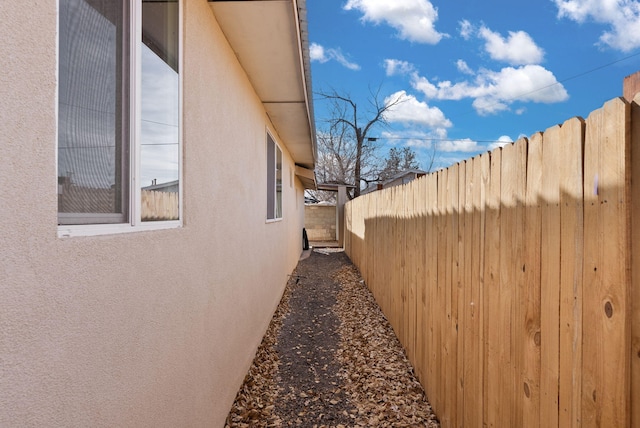 view of property exterior