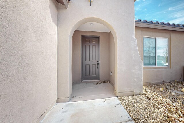 view of property entrance