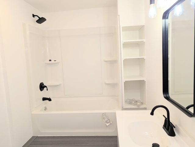 140 65th St NW, Albuquerque, NM 87105 - bathroom with bathing tub / shower combination and vanity