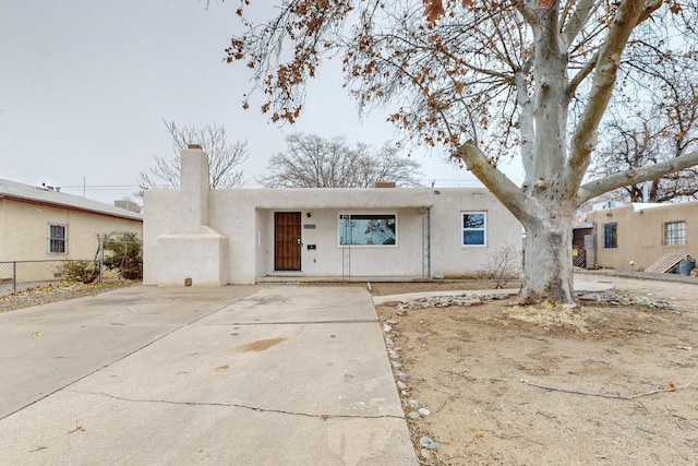 view of southwest-style home