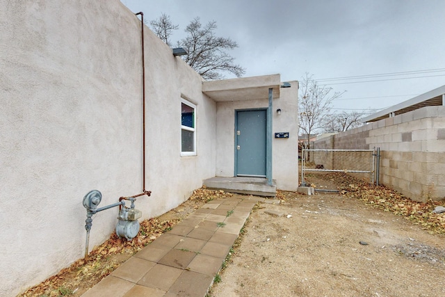 view of property entrance