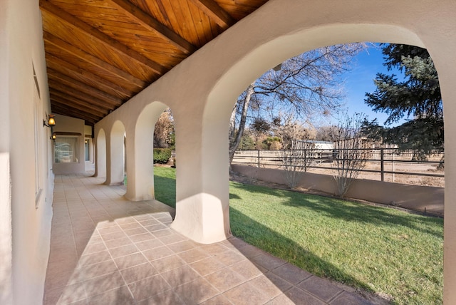 view of patio / terrace