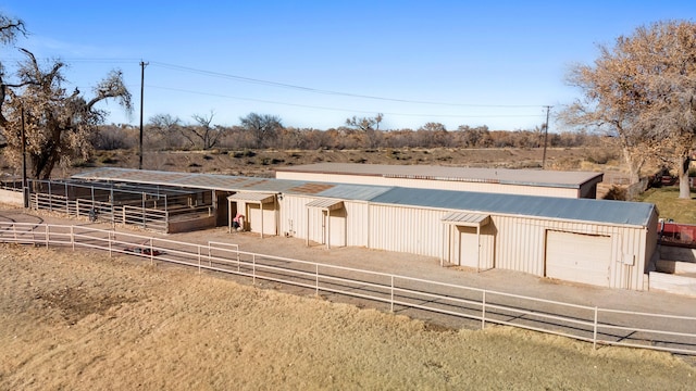 view of stable