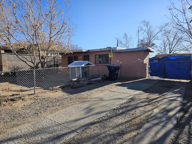 view of back of house