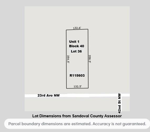 Listing photo 2 for LOT36 23rd Ave NW, Rio Rancho NM 87144