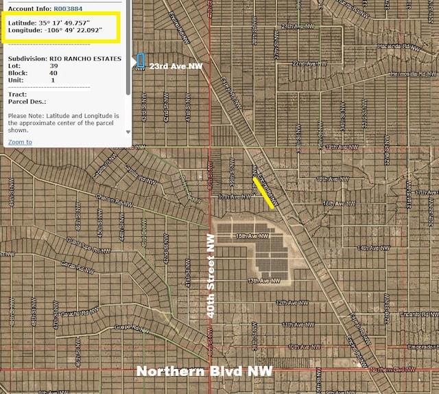 Listing photo 2 for LOT39 23rd Ave NW, Rio Rancho NM 87144