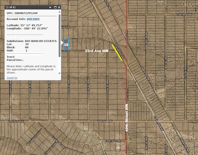 Listing photo 3 for LOT39 23rd Ave NW, Rio Rancho NM 87144