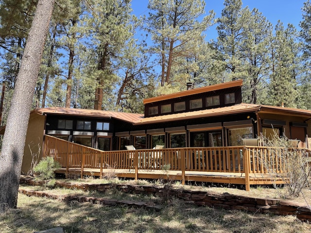 view of back of house