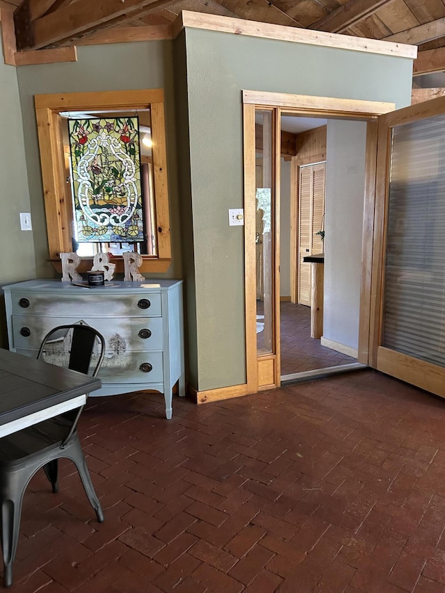 view of dining room