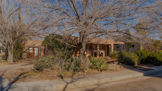 view of southwest-style home