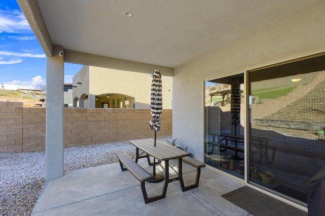 view of patio / terrace