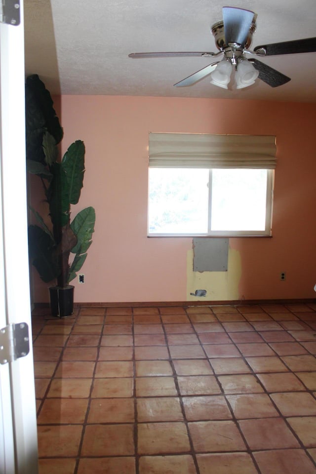 view of tiled empty room