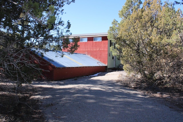 view of side of home