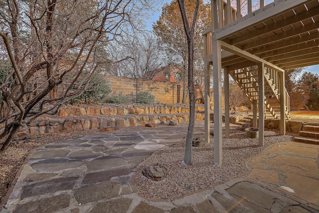 view of patio