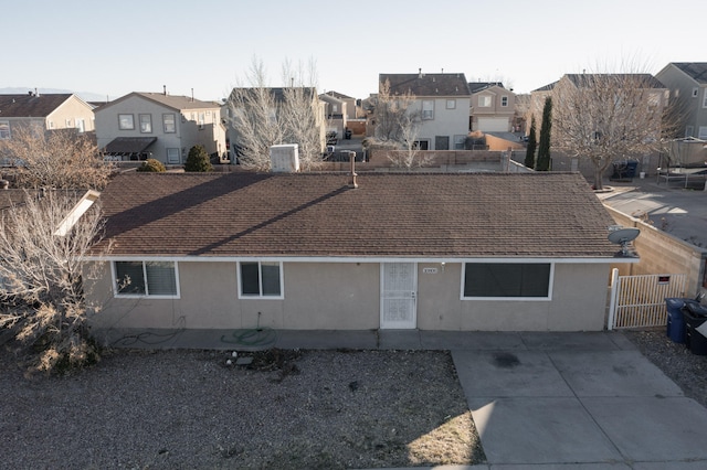 view of rear view of house