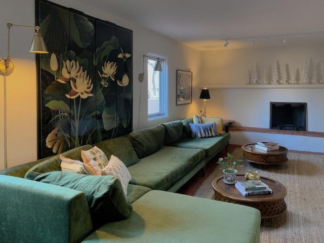 view of living area