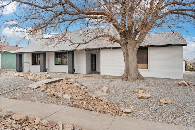 view of ranch-style house