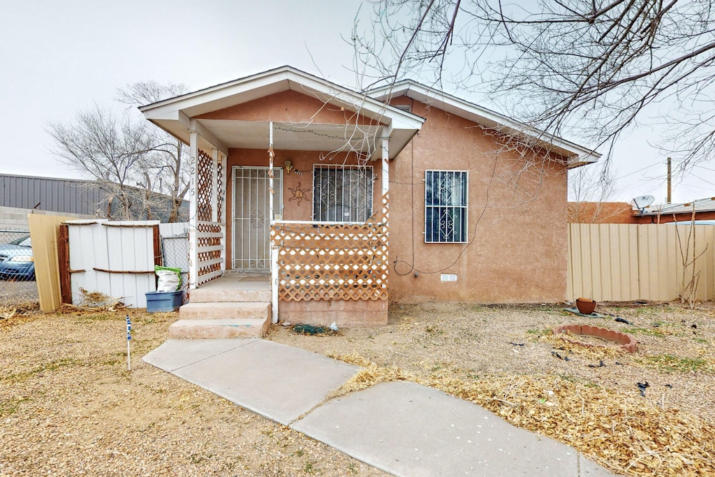 view of bungalow-style house