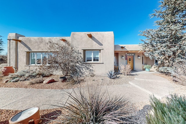 view of pueblo-style house