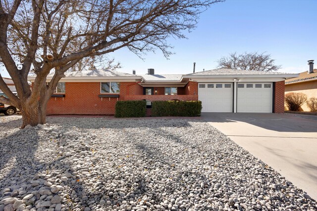 ranch-style house with a garage