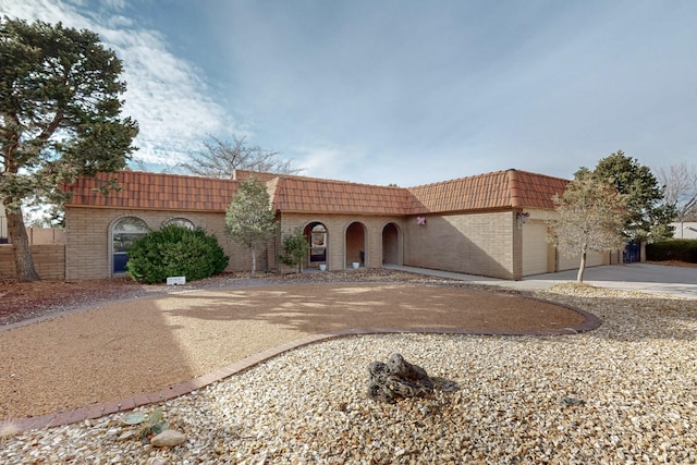 view of mediterranean / spanish-style house