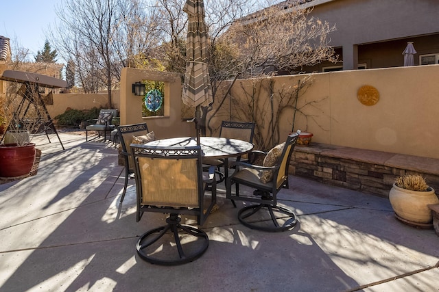 view of patio / terrace