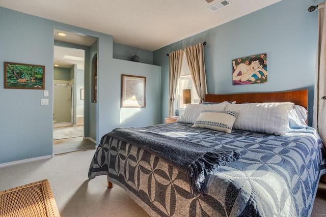 bedroom featuring carpet floors