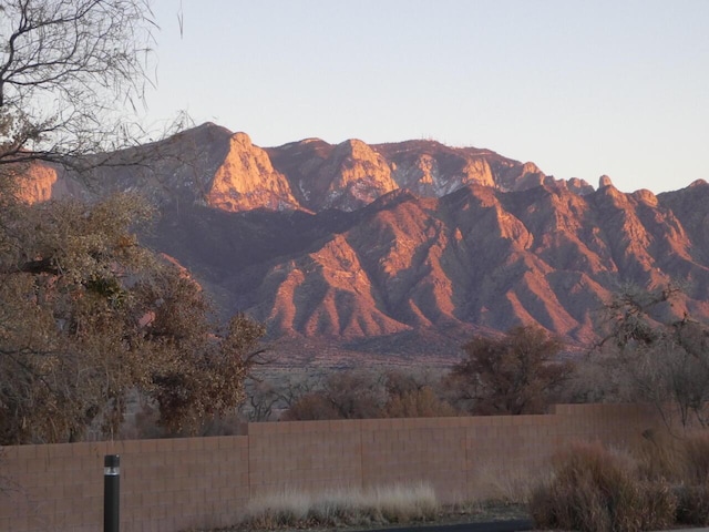 view of mountain feature