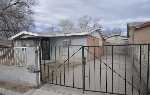 view of gate