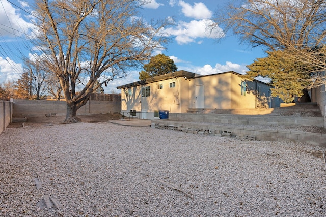 exterior space featuring a patio