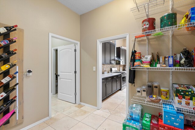 view of pantry