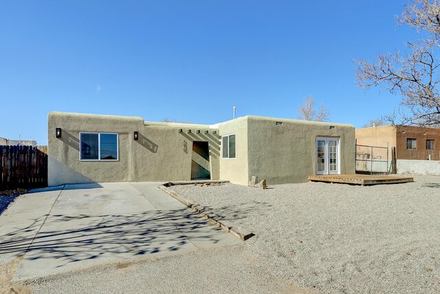 view of rear view of house