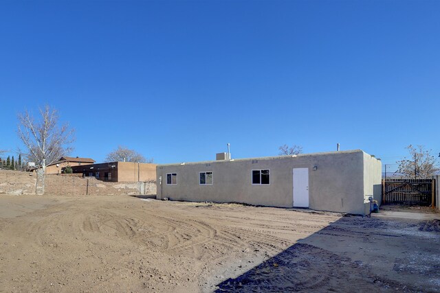 view of rear view of house