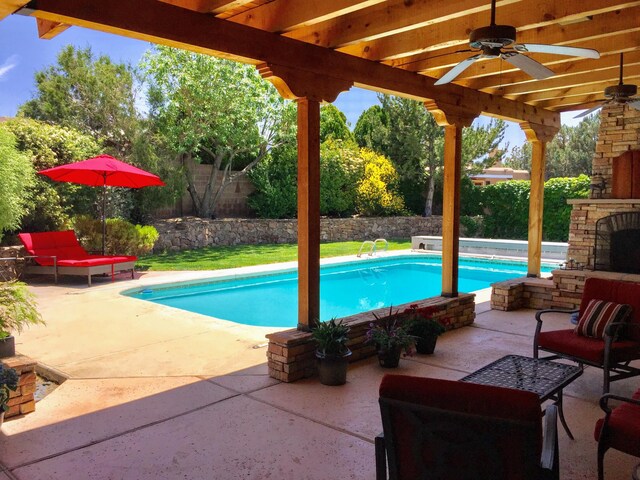 exterior space featuring a mountain view and a yard