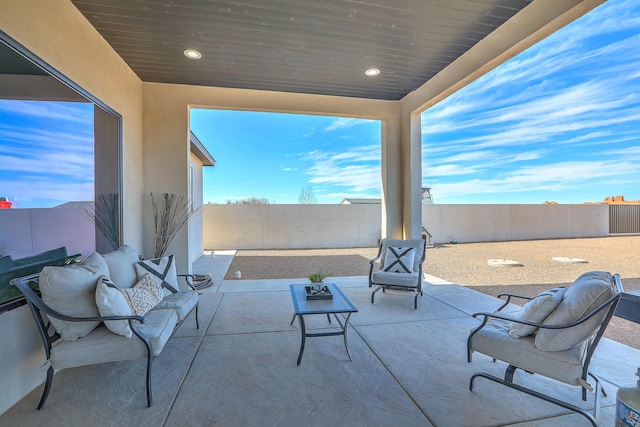 view of patio / terrace