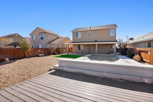 exterior space with a patio