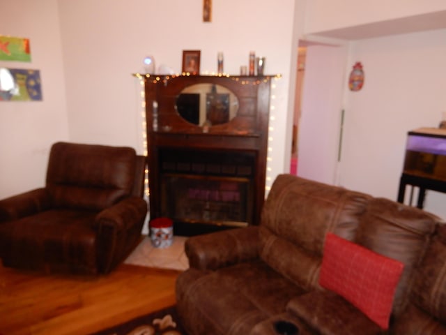 6456 Ja Ct NW, Albuquerque, NM 87120 - living area featuring a fireplace