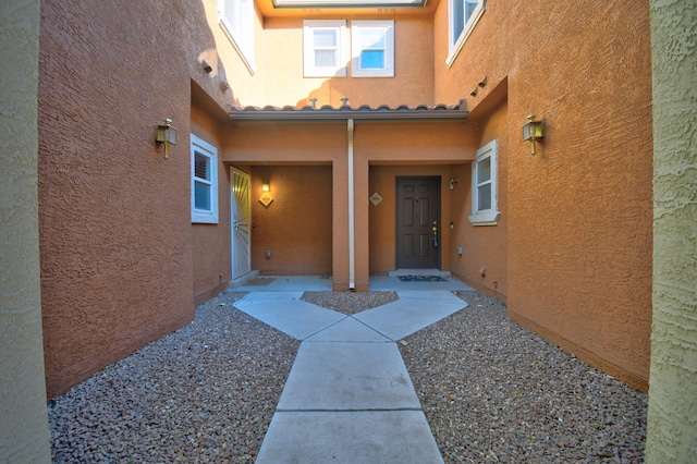 view of property entrance