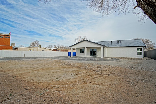 view of rear view of house