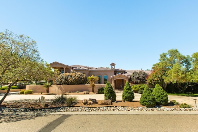 view of mediterranean / spanish home