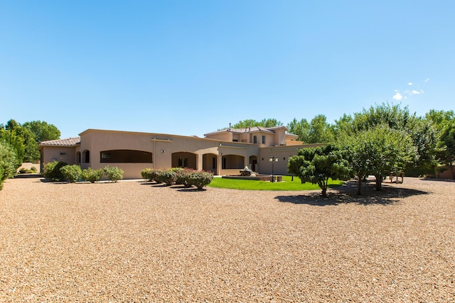 view of pueblo-style house