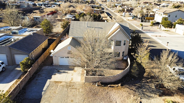 drone / aerial view featuring a residential view