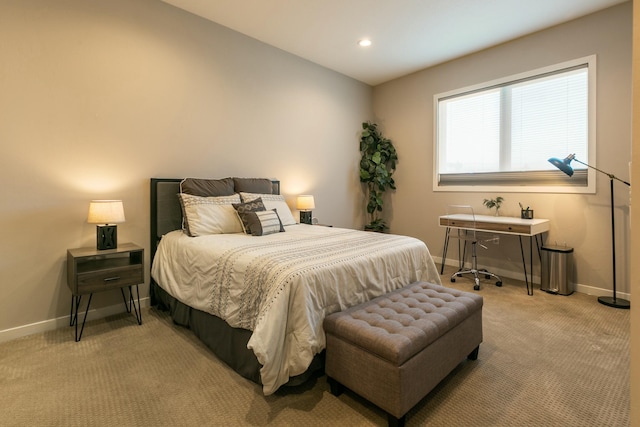 bedroom featuring carpet floors