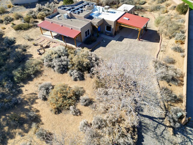 bird's eye view featuring a mountain view