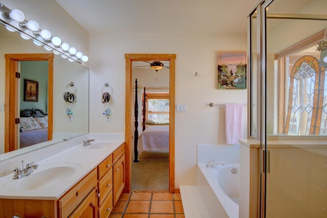 full bathroom with vanity, toilet, a textured ceiling, and shower / bath combo