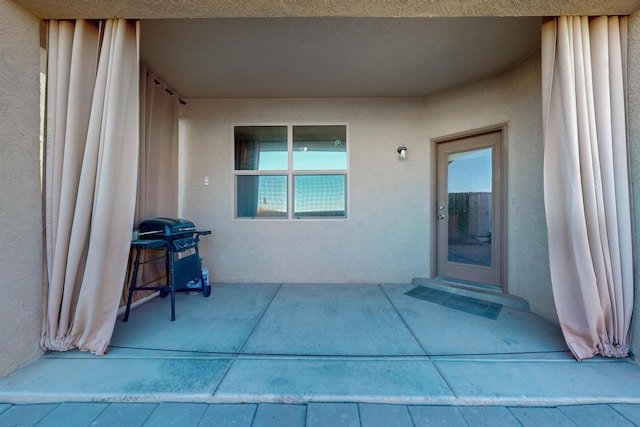 view of patio / terrace featuring area for grilling