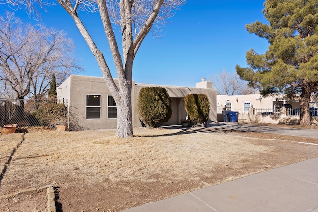 view of southwest-style home